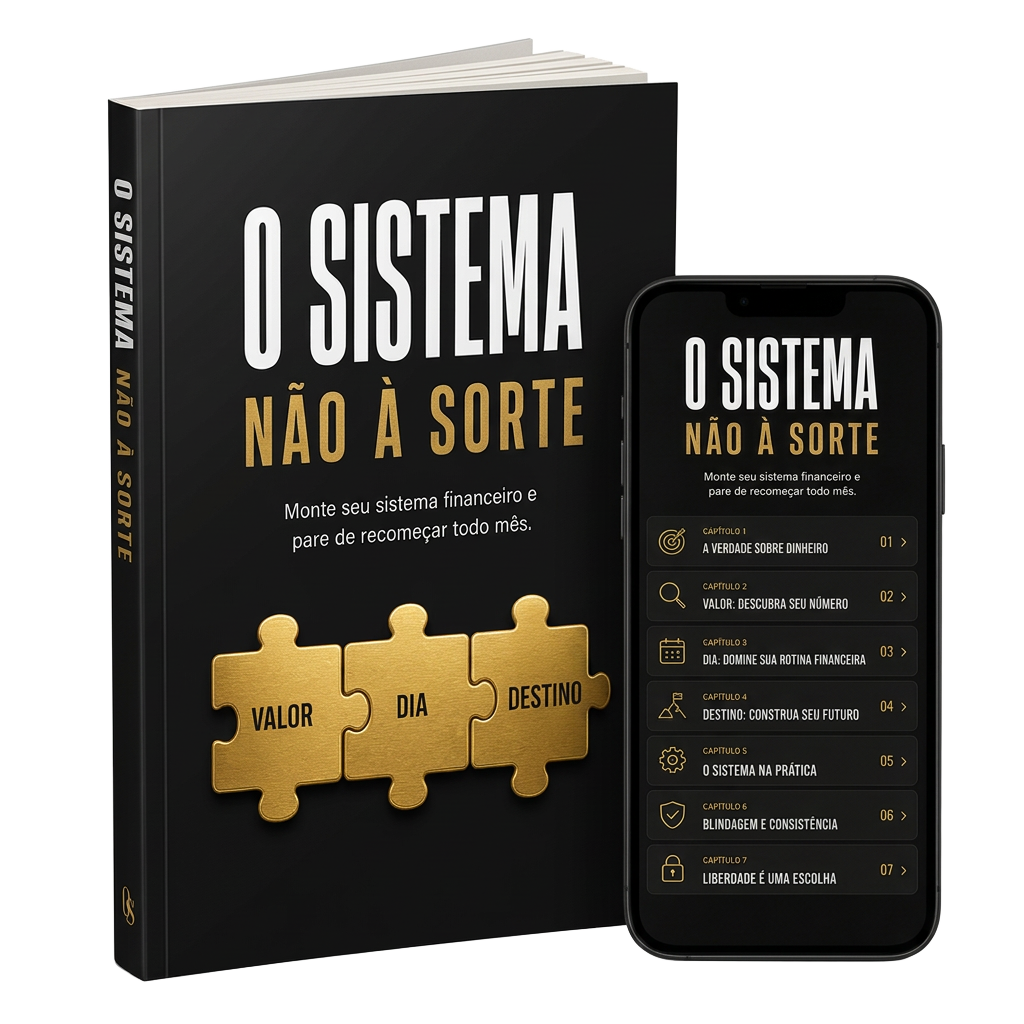 Cartilha O Sistema, Não à Sorte em capa dura e no celular