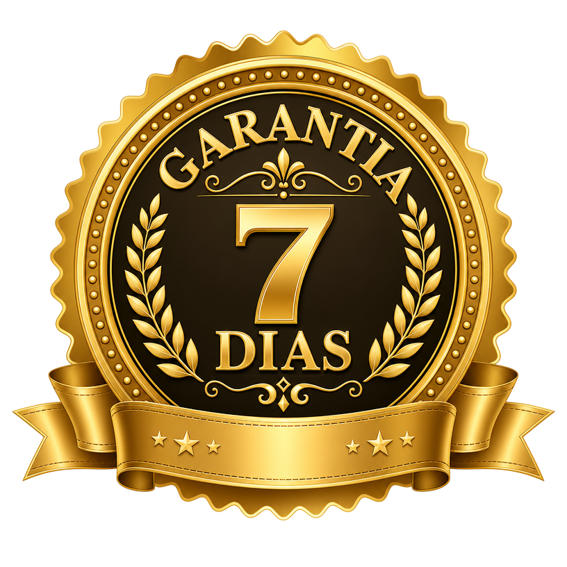 Selo de garantia de 7 dias